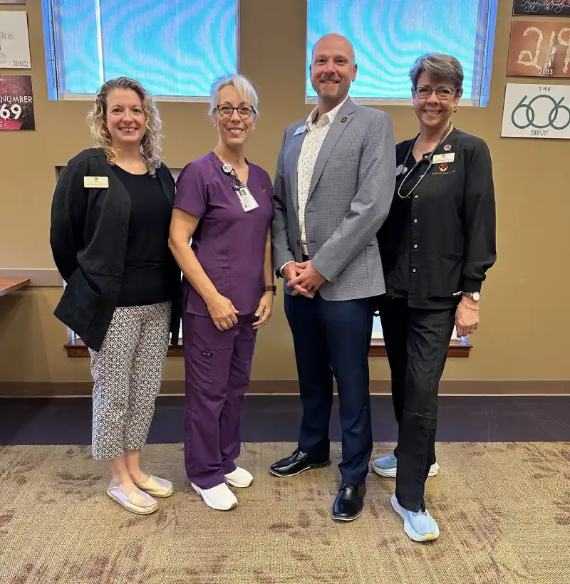 Hospice of Lenawee team attire