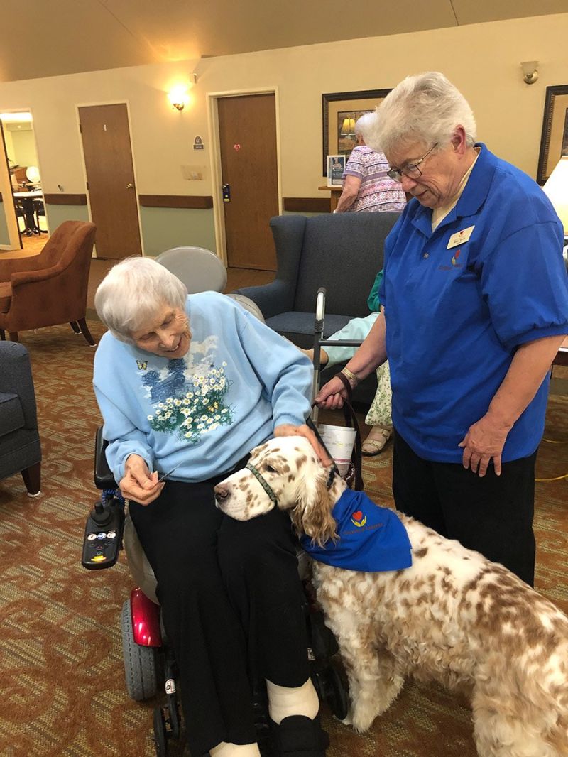 Hospice of Lenawee volunteer